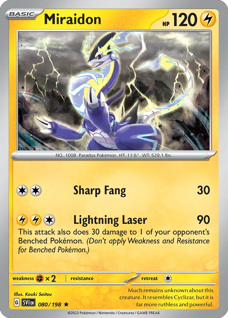 Miraidon — SV01: Scarlet & Violet Base Set — Pokémon