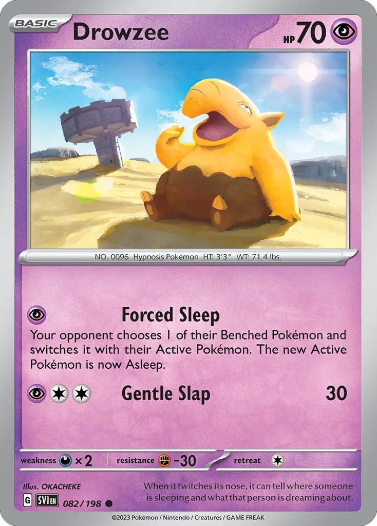 Drowzee — SV01: Scarlet & Violet Base Set — Pokémon