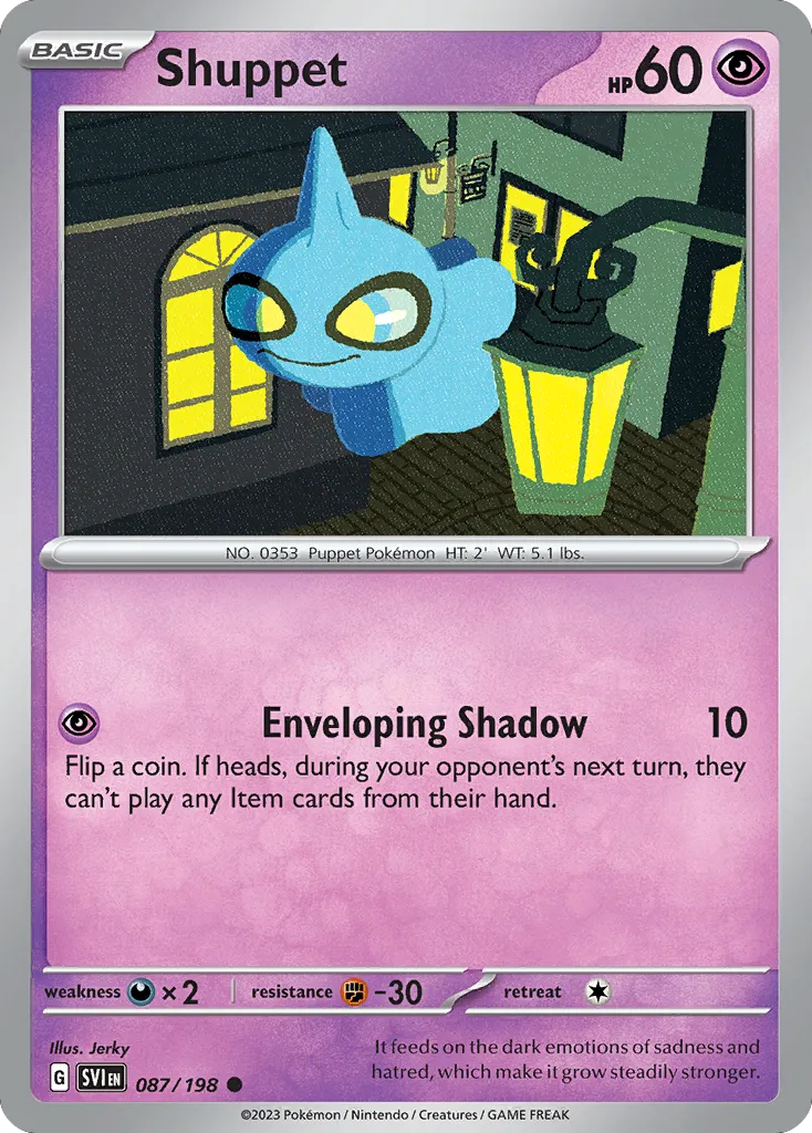 Shuppet — SV01: Scarlet & Violet Base Set — Pokémon