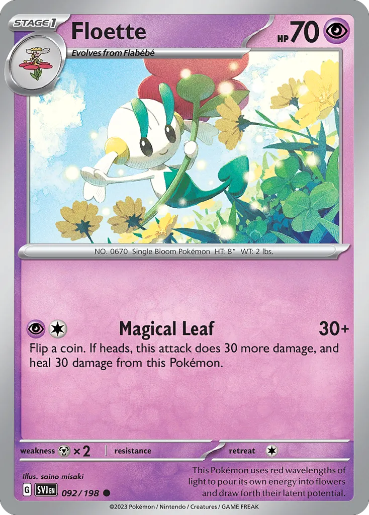 Floette — SV01: Scarlet & Violet Base Set — Pokemon