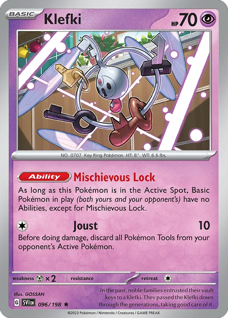 Klefki — SV01: Scarlet & Violet Base Set — Pokémon