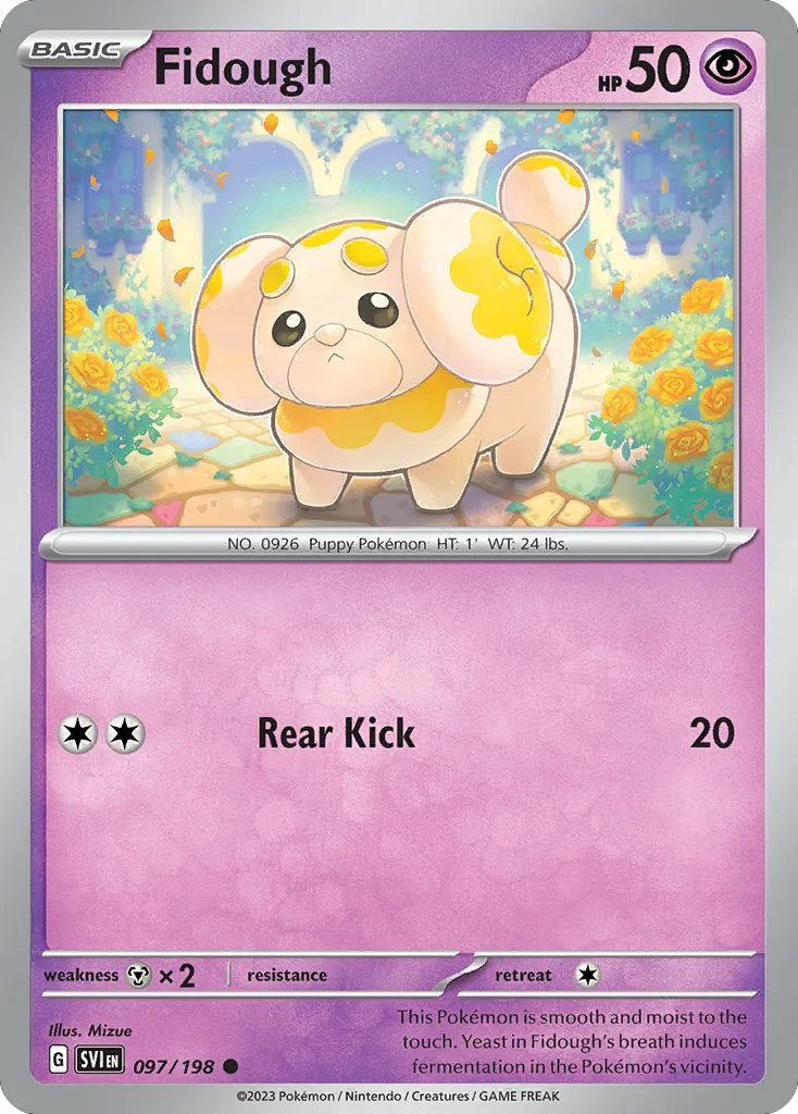 Fidough — SV01: Scarlet & Violet Base Set — Pokémon
