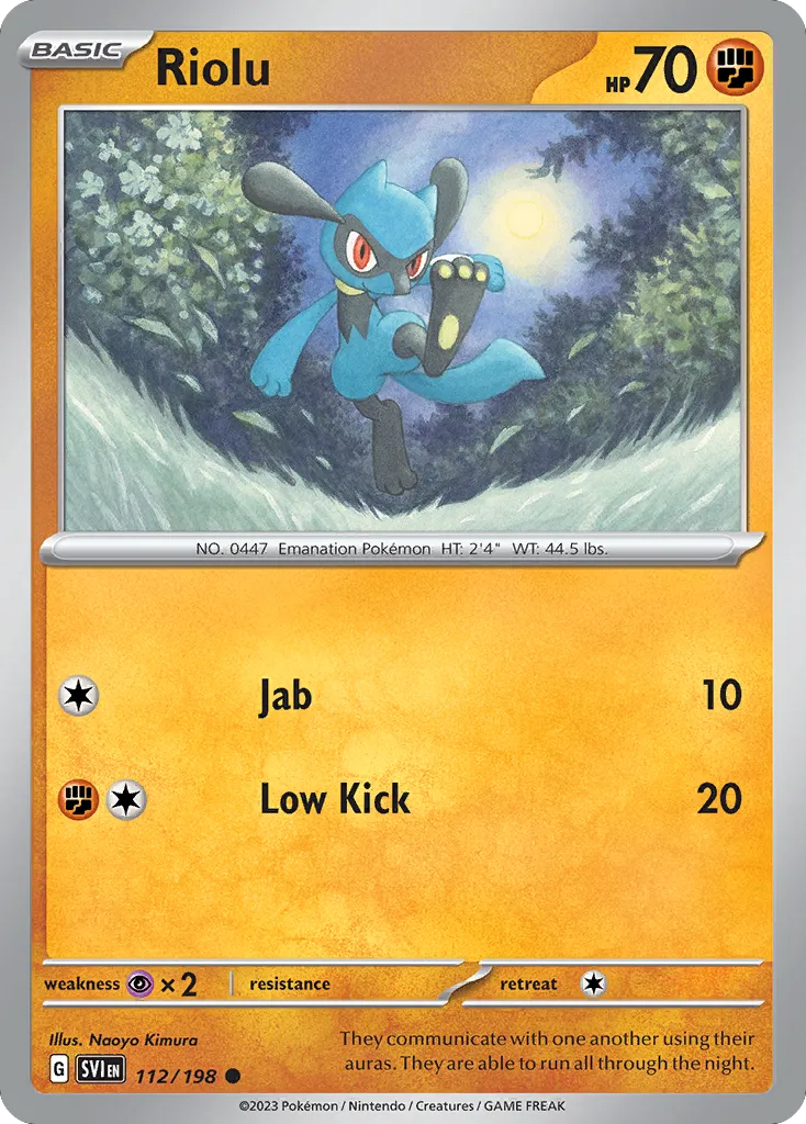 Riolu — SV01: Scarlet & Violet Base Set — Pokémon