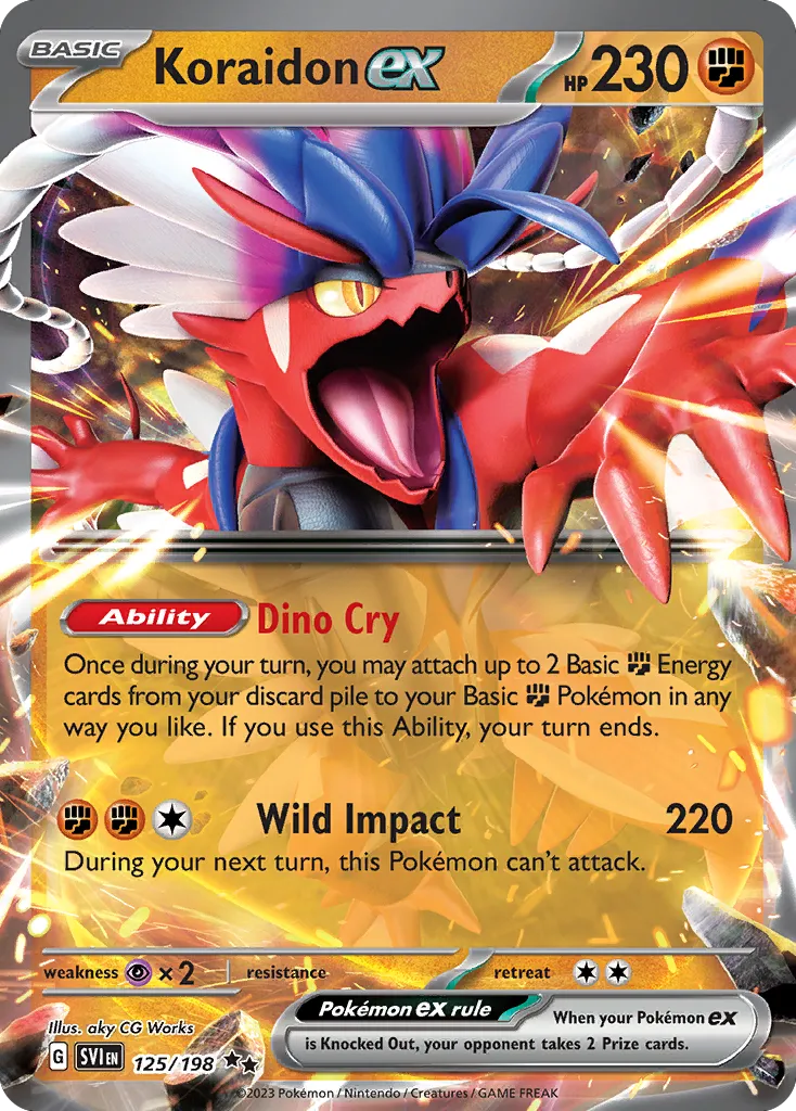 Koraidon ex — SV01: Scarlet & Violet Base Set — Pokémon