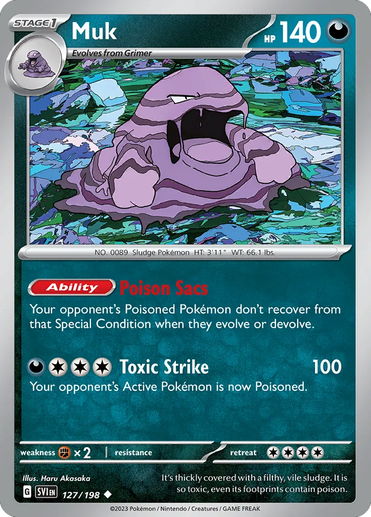 Muk — SV01: Scarlet & Violet Base Set — Pokemon