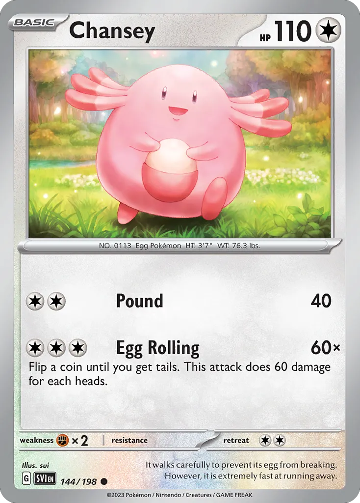 Chansey — SV01: Scarlet & Violet Base Set — Pokemon