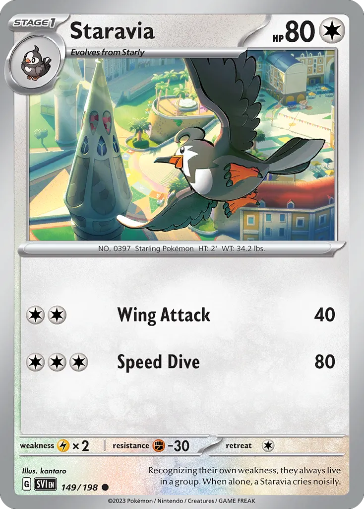 Staravia — SV01: Scarlet & Violet Base Set — Pokémon