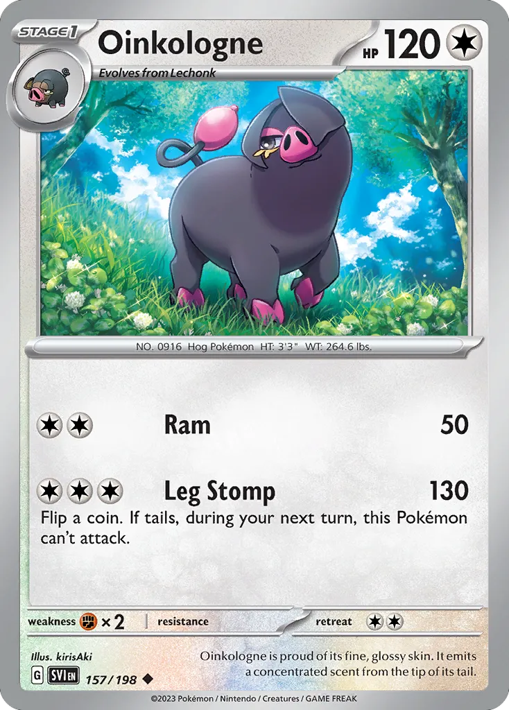 Oinkologne — SV01: Scarlet & Violet Base Set — Pokémon