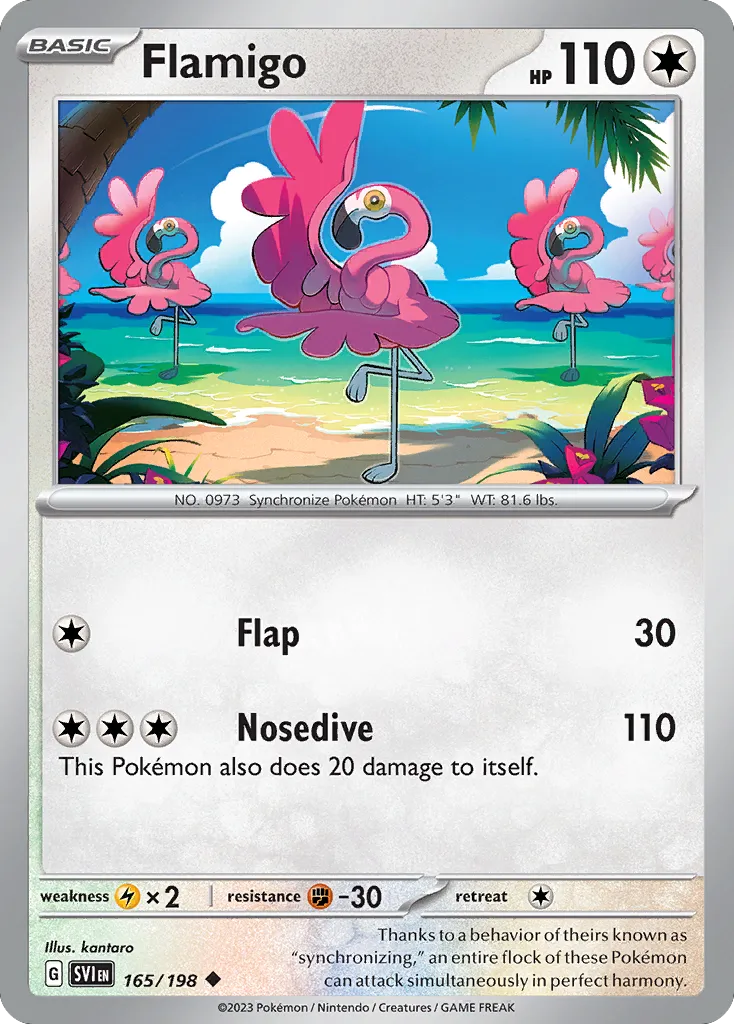 Flamigo — SV01: Scarlet & Violet Base Set — Pokémon