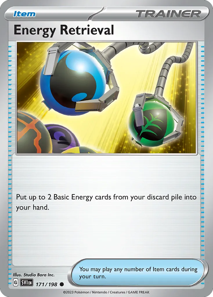Energy Retrieval — SV01: Scarlet & Violet Base Set — Pokémon