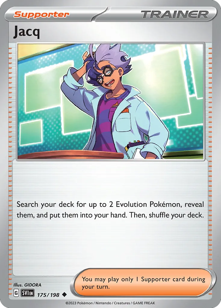 Jacq — SV01: Scarlet & Violet Base Set — Pokemon