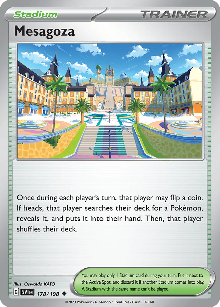 Mesagoza — SV01: Scarlet & Violet Base Set — Pokémon