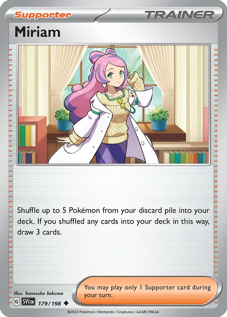 Miriam from SV01: Scarlet & Violet Base Set - Pokemon