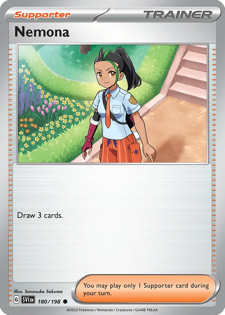 Nemona — SV01: Scarlet & Violet Base Set — Pokémon