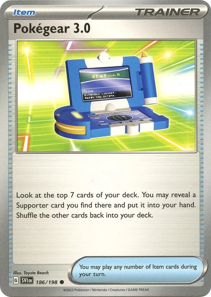 Pokegear 3.0 — SV01: Scarlet & Violet Base Set — Pokémon