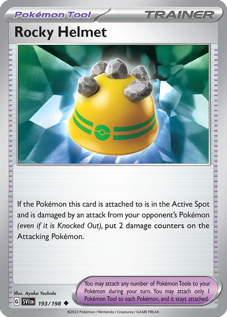Rocky Helmet — SV01: Scarlet & Violet Base Set — Pokémon