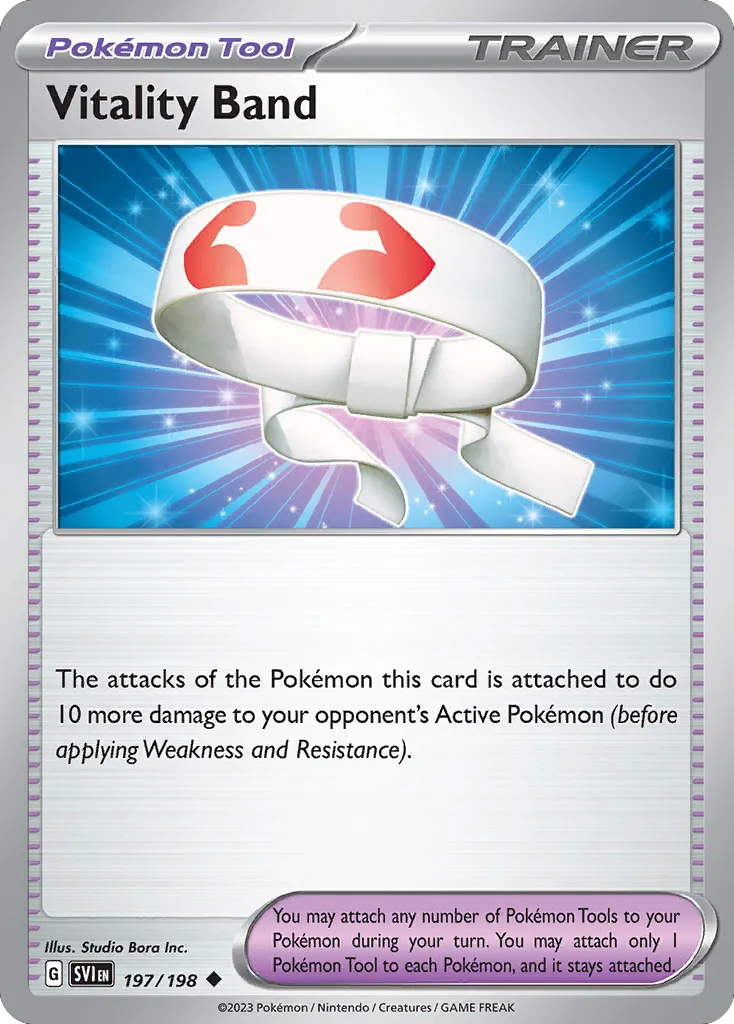 Bandeau Vitalité — SV01: Scarlet & Violet Base Set — Pokémon