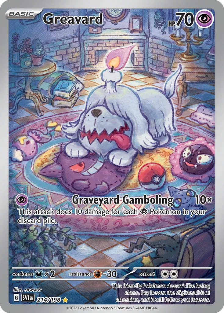 Greavard — SV01: Scarlet & Violet Base Set — Pokémon