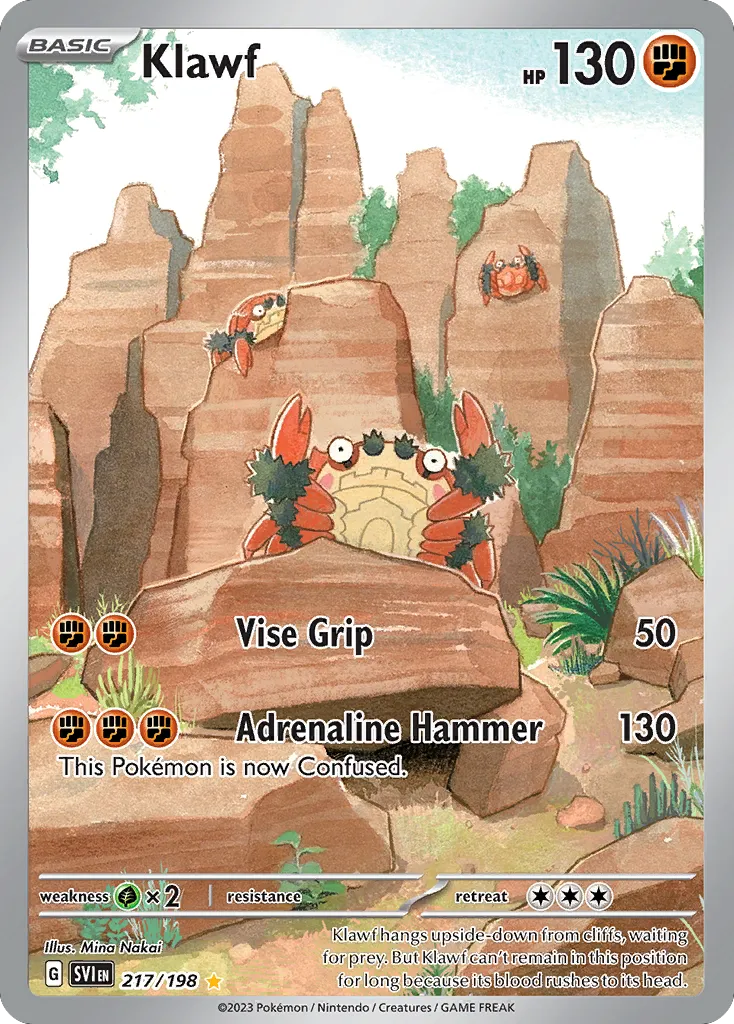 Klawf — SV01: Scarlet & Violet Base Set — Pokémon