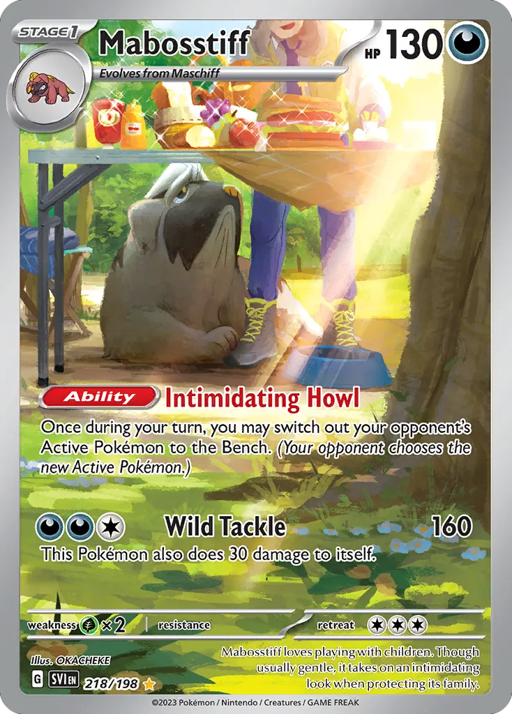 Mabosstiff — SV01: Scarlet & Violet Base Set — Pokemon