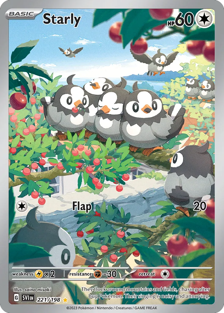 Starly — SV01: Scarlet & Violet Base Set — Pokémon