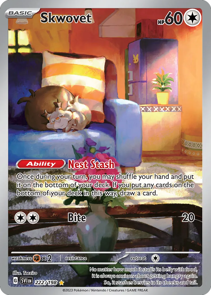 Skwovet from SV01: Scarlet & Violet Base Set - Pokemon