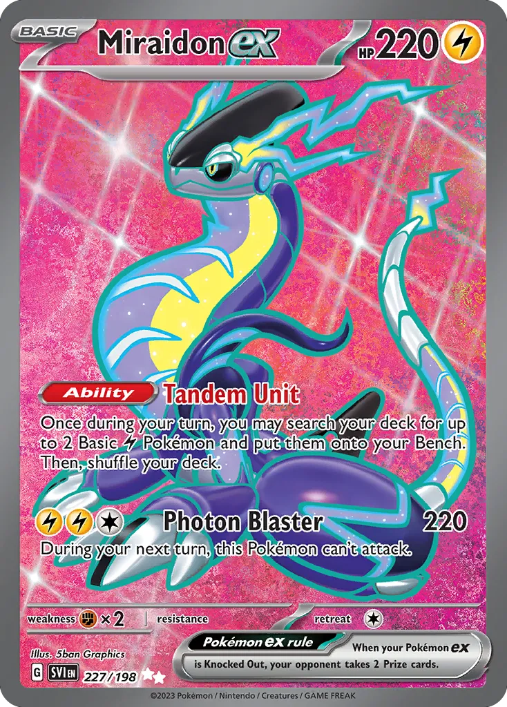 Miraidon ex — SV01: Scarlet & Violet Base Set — Pokémon