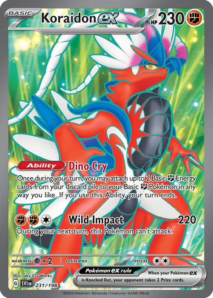 Koraidon ex — SV01: Scarlet & Violet Base Set — Pokémon