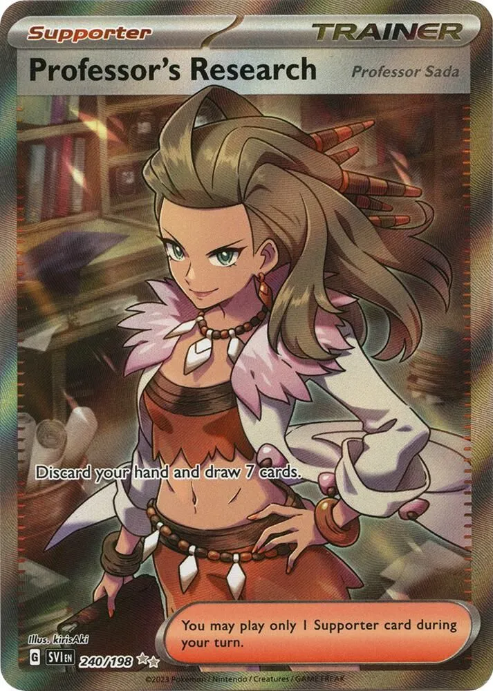 Professor's Research — SV01: Scarlet & Violet Base Set — Pokemon