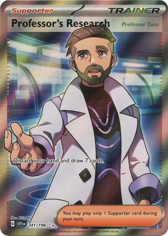 Professor's Research — SV01: Scarlet & Violet Base Set — Pokemon