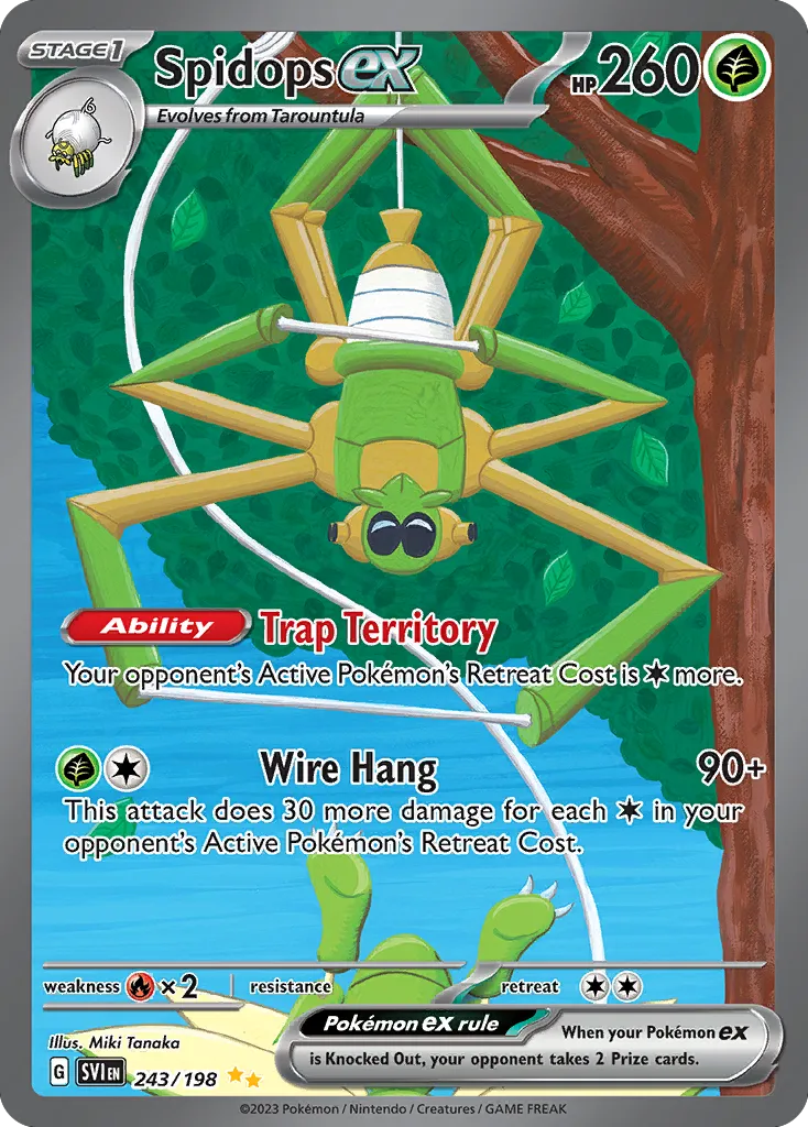Filentrappe ex — SV01: Scarlet & Violet Base Set — Pokémon