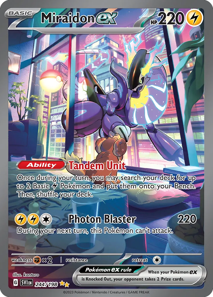 Miraidon ex — SV01: Scarlet & Violet Base Set — Pokémon