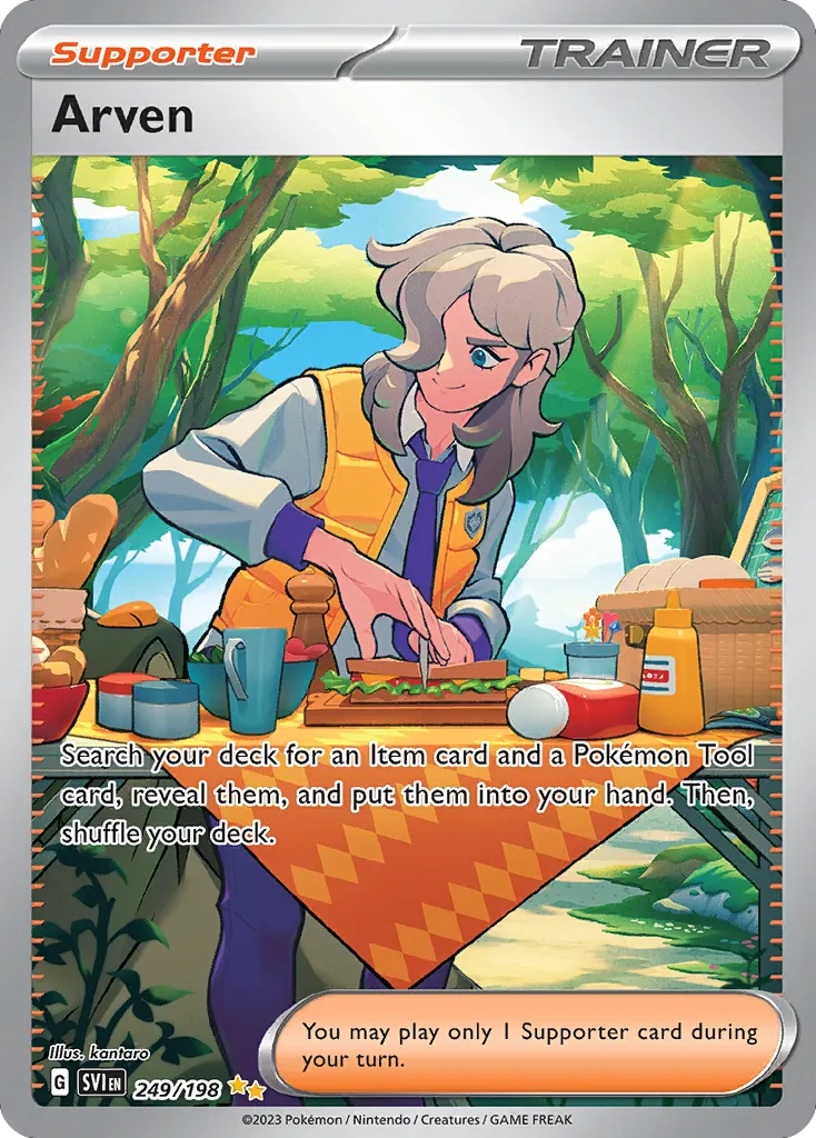 Arven — SV01: Scarlet & Violet Base Set — Pokémon
