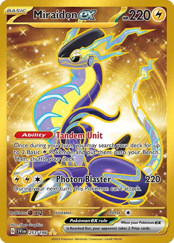 Miraidon ex — SV01: Scarlet & Violet Base Set — Pokémon