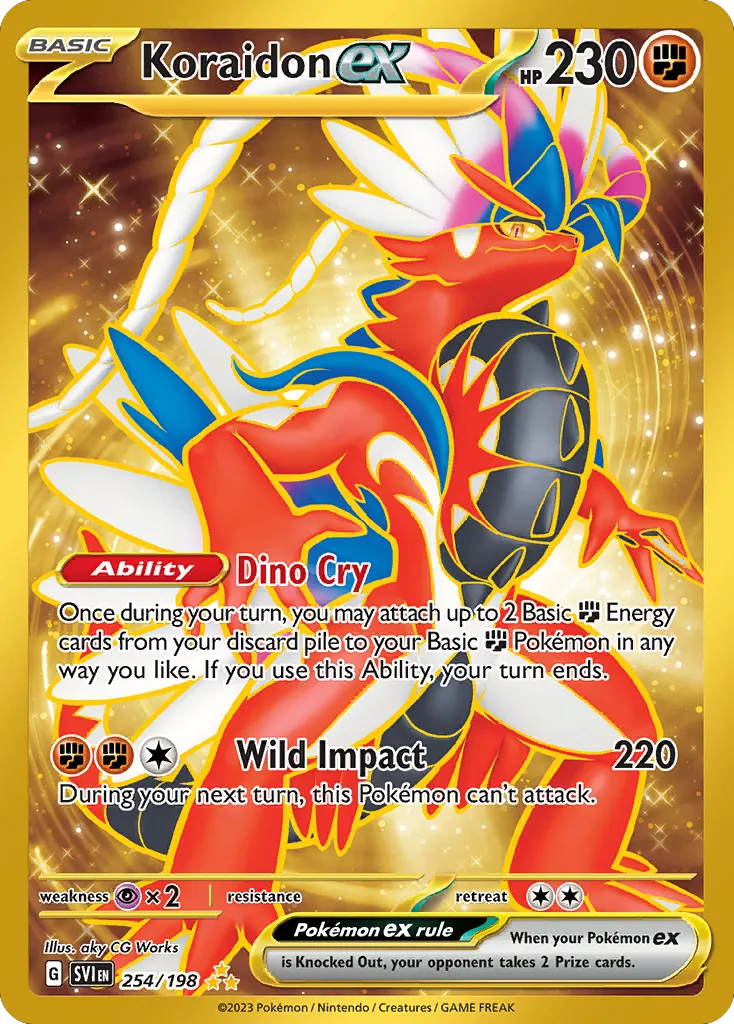 Koraidon ex — SV01: Scarlet & Violet Base Set — Pokémon