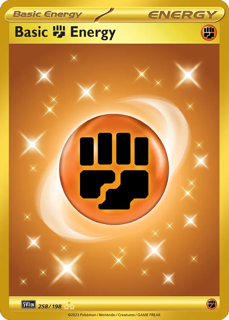 Basic Fighting Energy — SV01: Scarlet & Violet Base Set — Pokémon