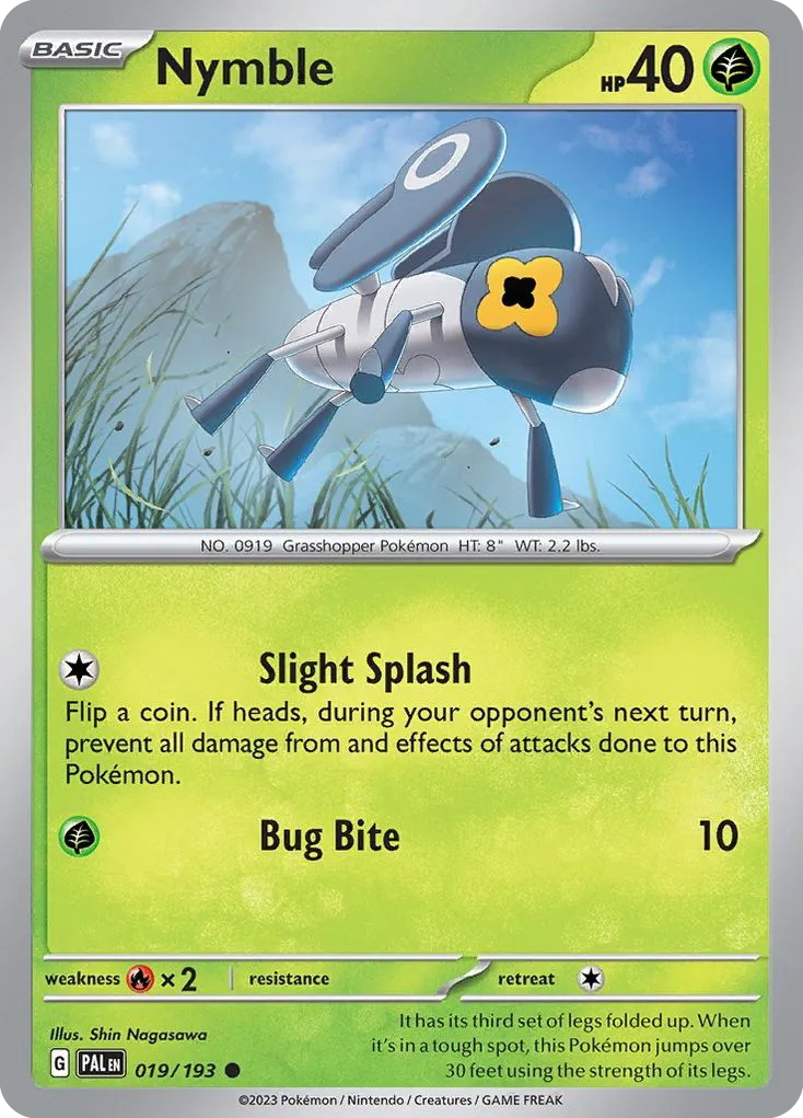 Nymble — SV02: Paldea Evolved — Pokémon