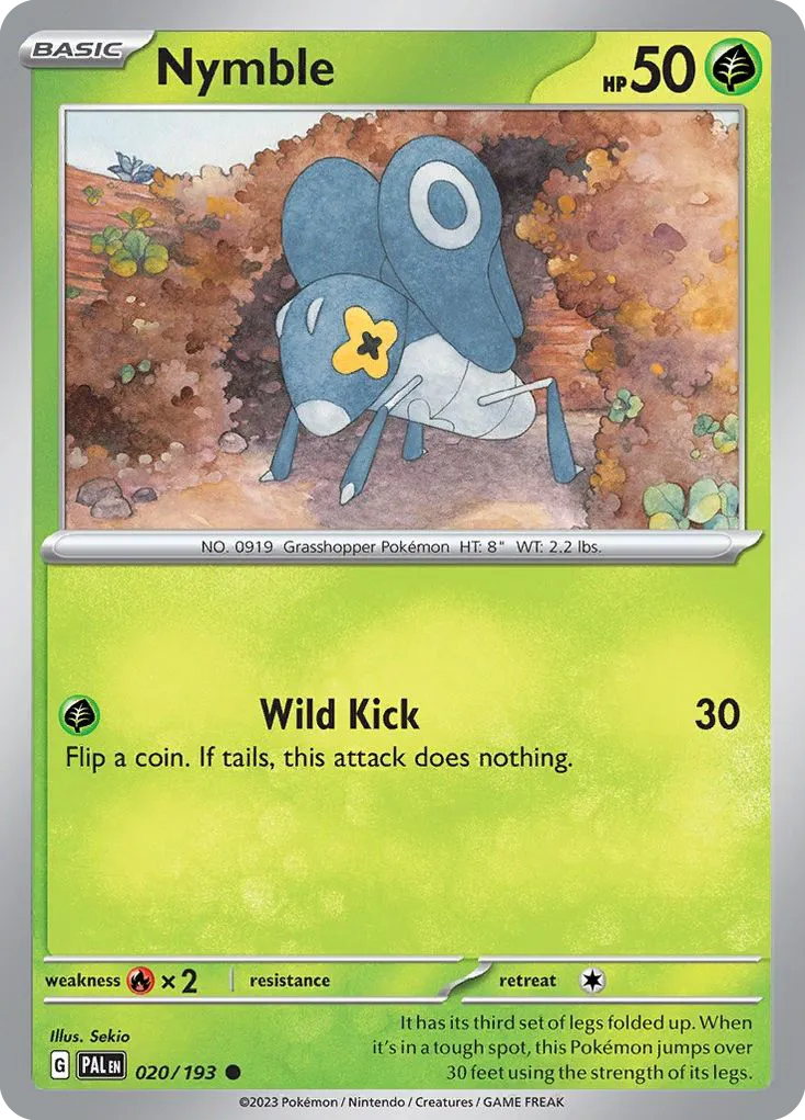 Lilliterelle — SV02: Paldea Evolved — Pokémon