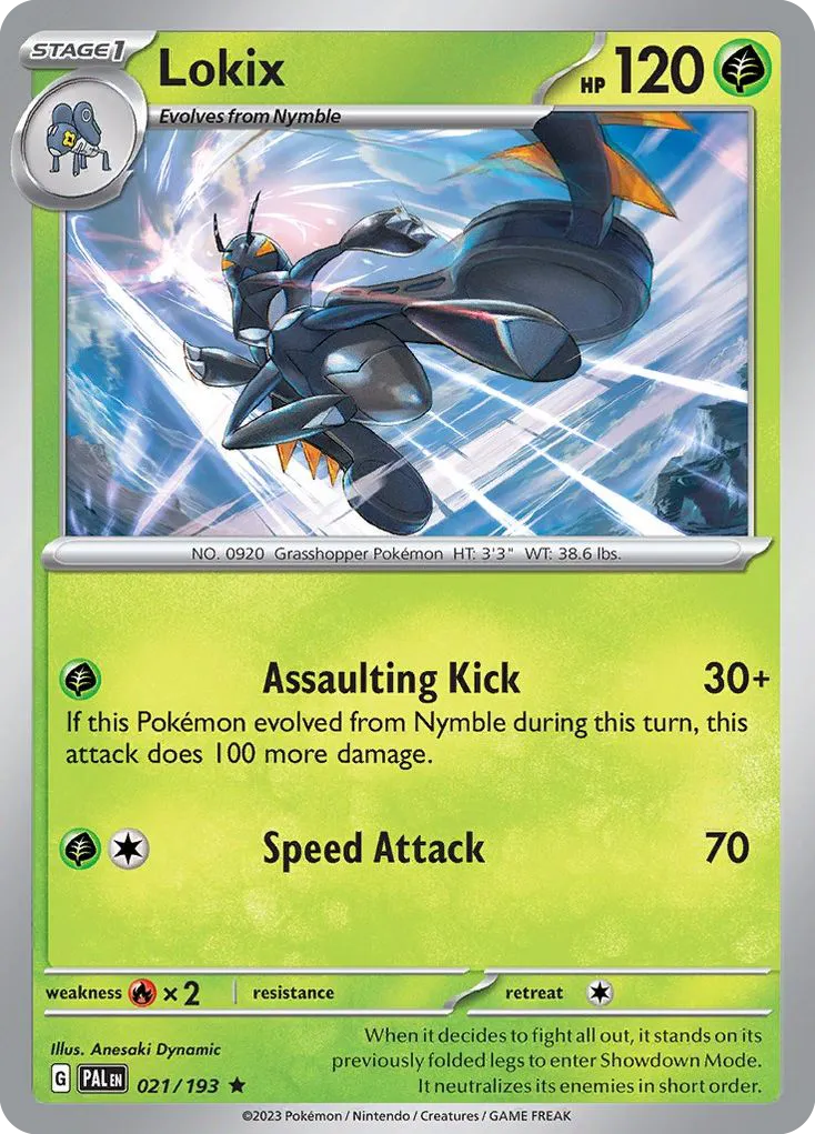 Lokix — SV02: Paldea Evolved — Pokémon