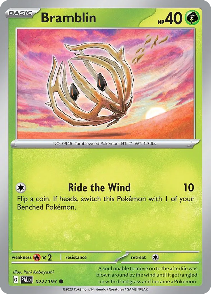 Bramblin — SV02: Paldea Evolved — Pokemon