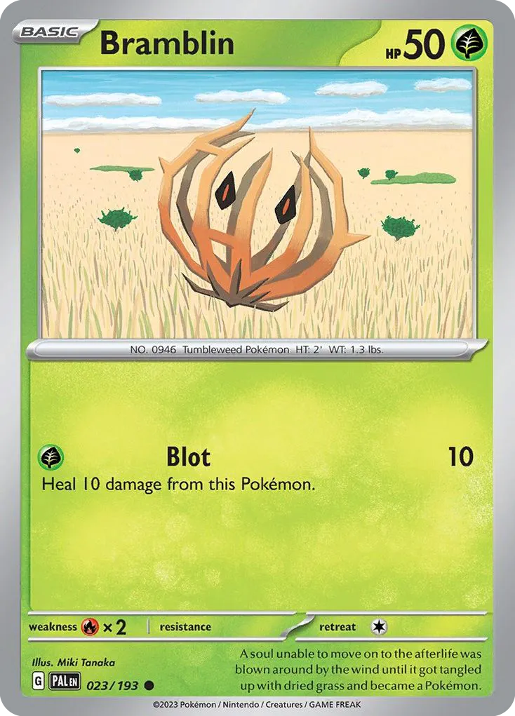 Bramblin — SV02: Paldea Evolved — Pokemon