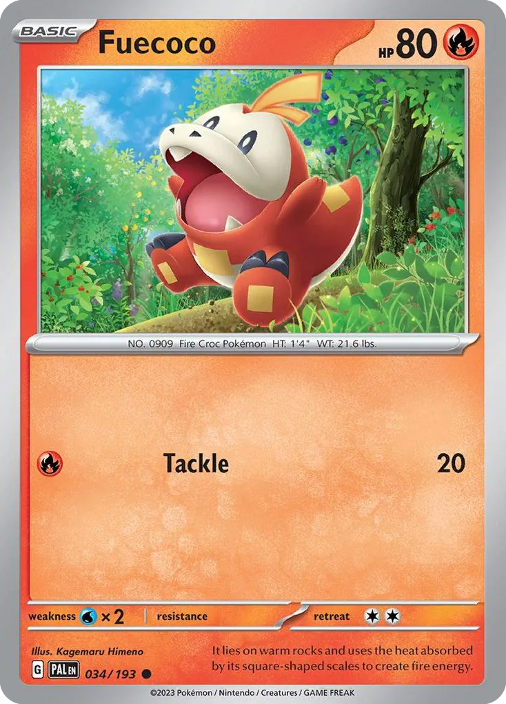 Chochodile — SV02: Paldea Evolved — Pokemon