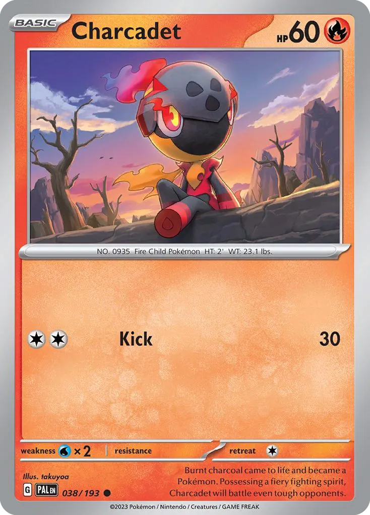 Charbambin — SV02: Paldea Evolved — Pokemon