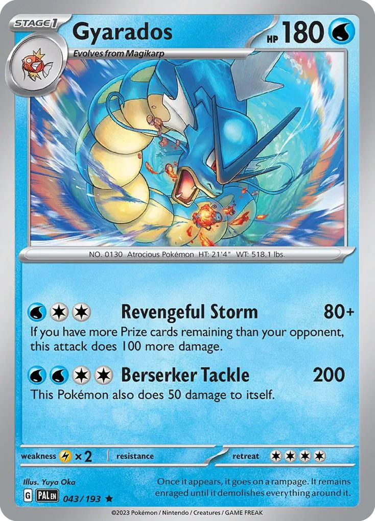 Léviator — SV02: Paldea Evolved — Pokémon