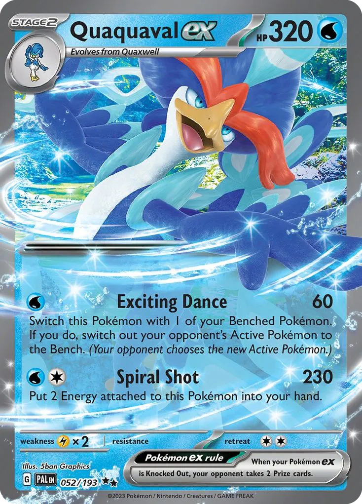 Palmaval ex — SV02: Paldea Evolved — Pokemon