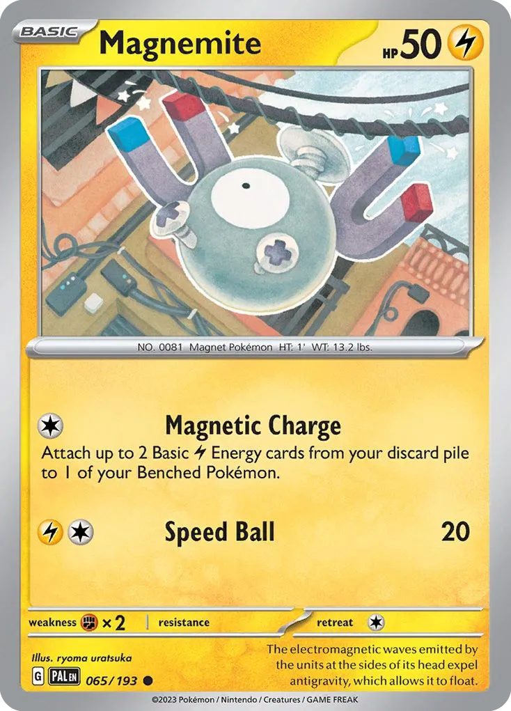 Magnemite from SV02: Paldea Evolved - Pokemon