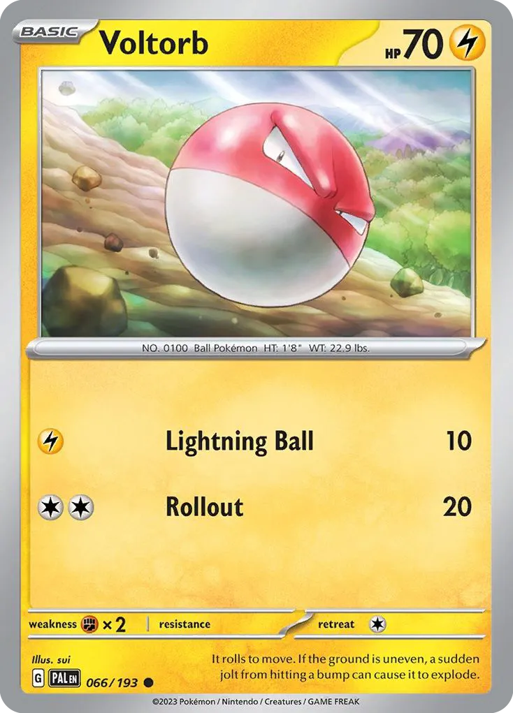 Voltorb — SV02: Paldea Evolved — Pokémon