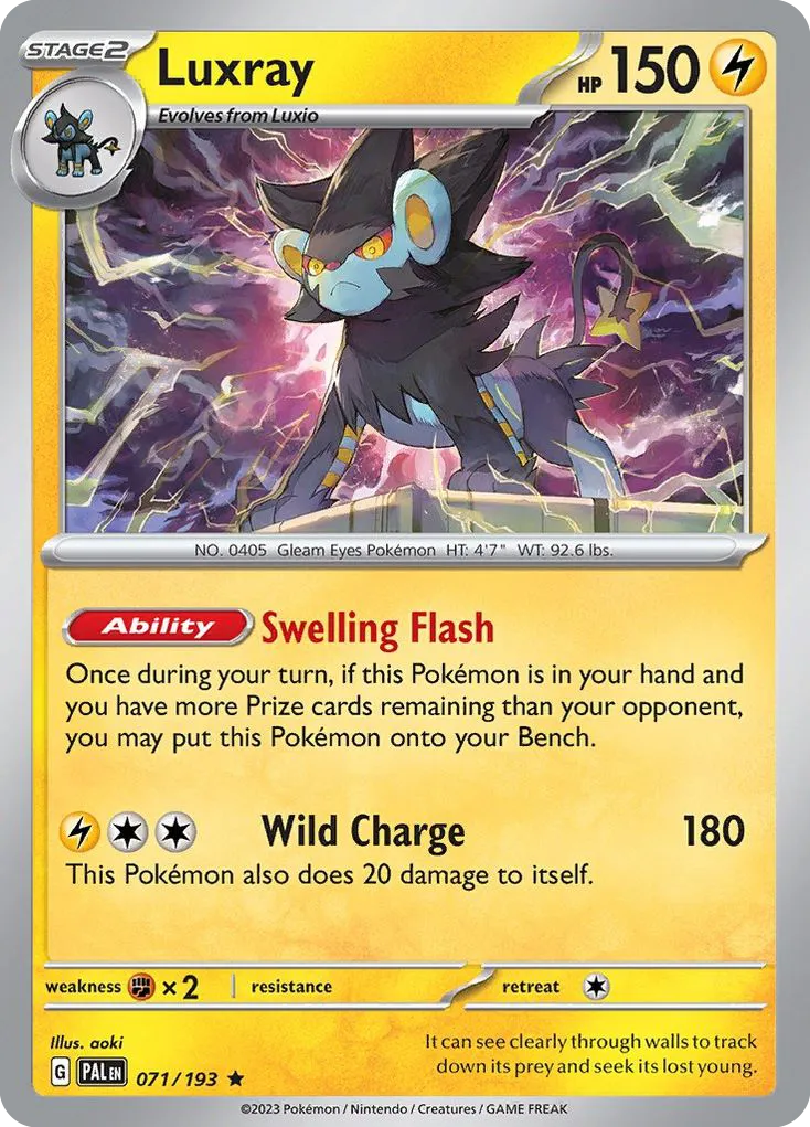 Luxray — SV02: Paldea Evolved — Pokémon