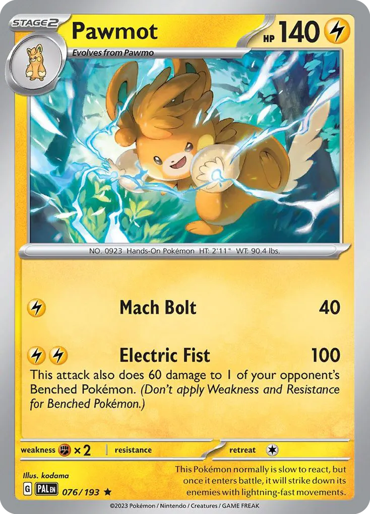 Pohmarmotte — SV02: Paldea Evolved — Pokémon