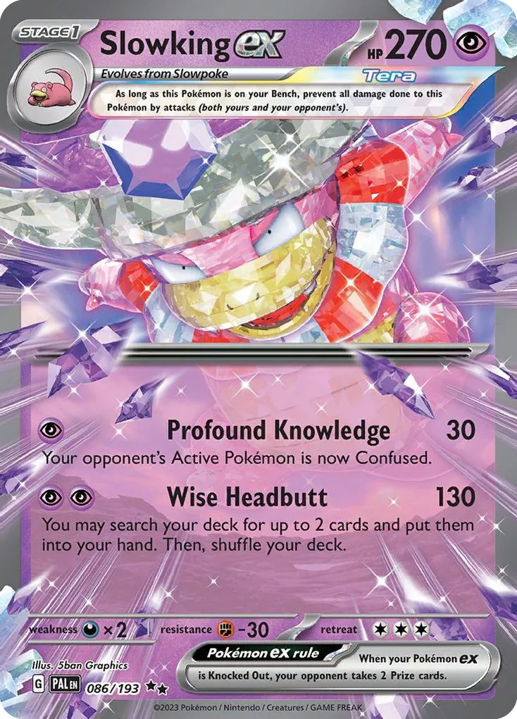 Slowking ex — SV02: Paldea Evolved — Pokémon